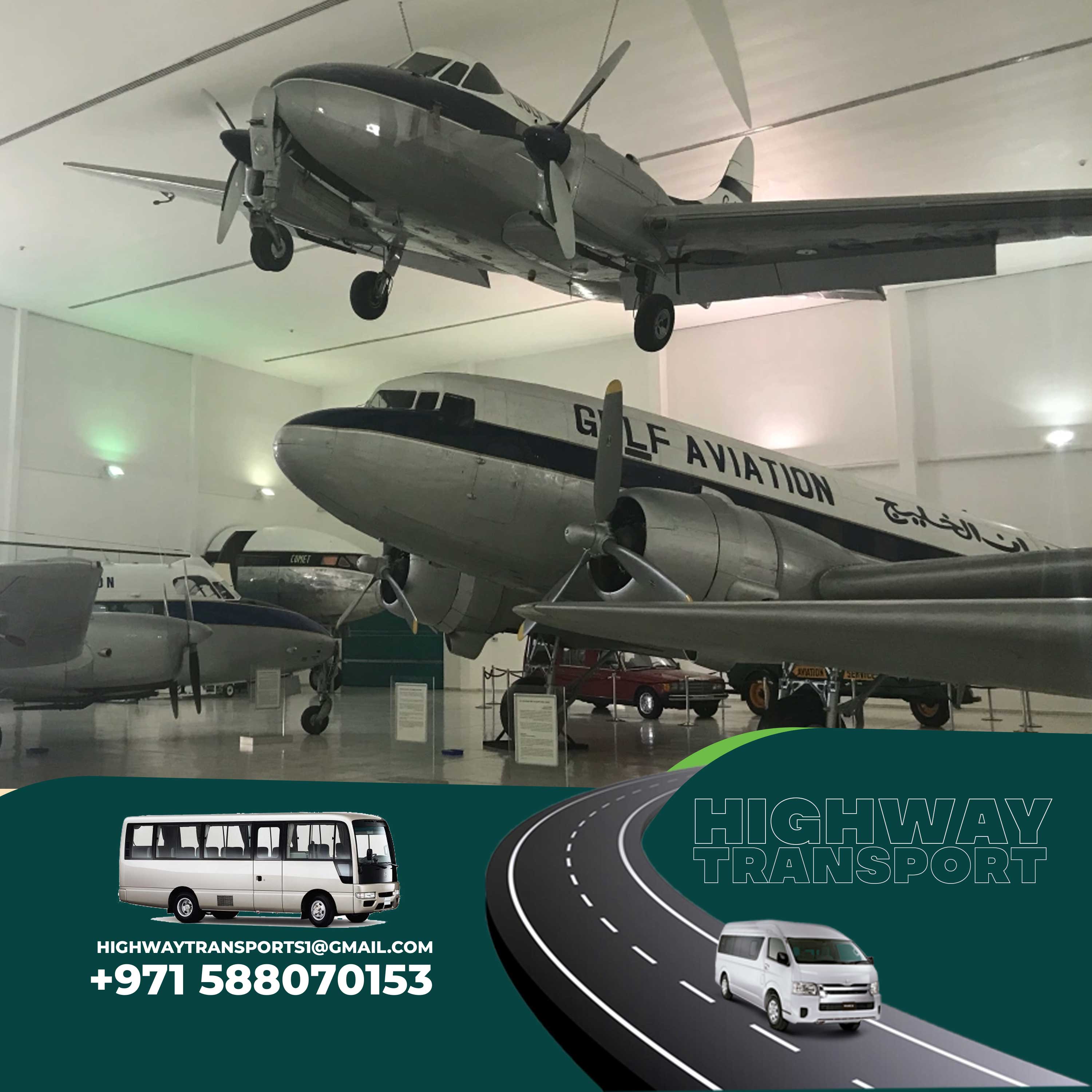 Al Mahatta Museum showcasing the history of Mahatta Airport, Sharjah Old Airport, and aviation in Sharjah
