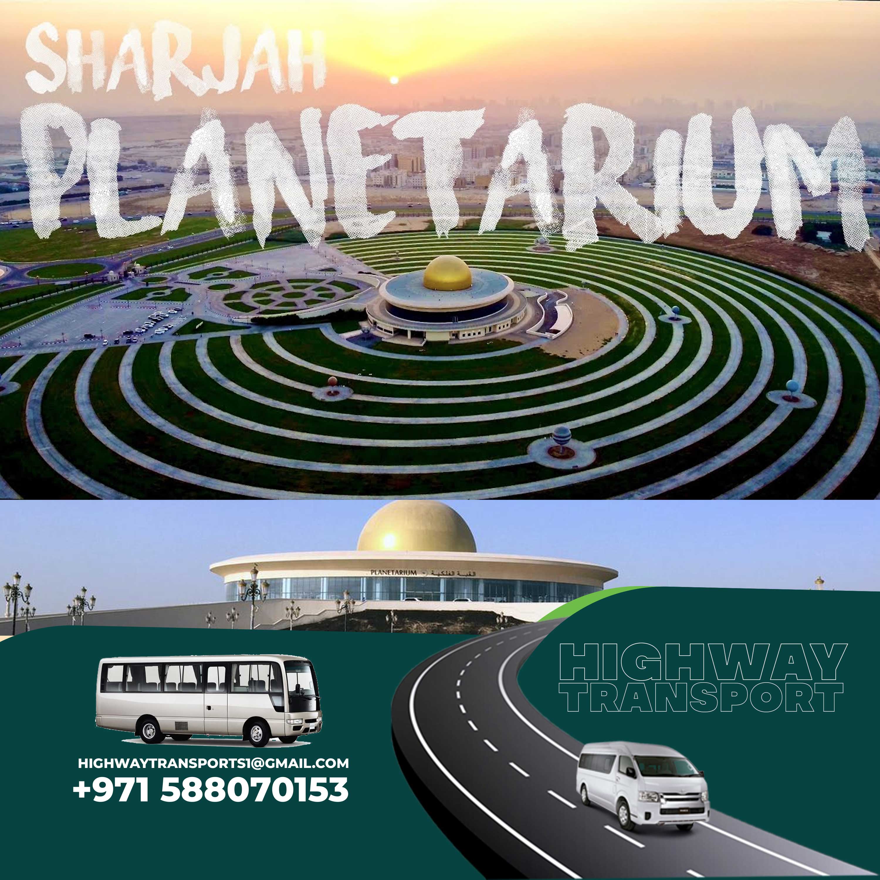 Interior of Sharjah Planetarium showcasing state-of-the-art technology and educational displays at Sharjah Space Center