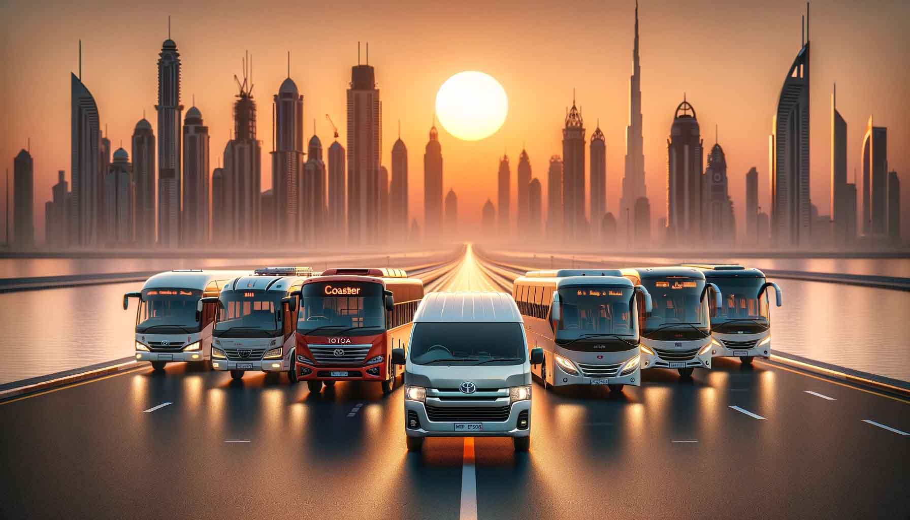 Toyota Hiace for rent in Dubai