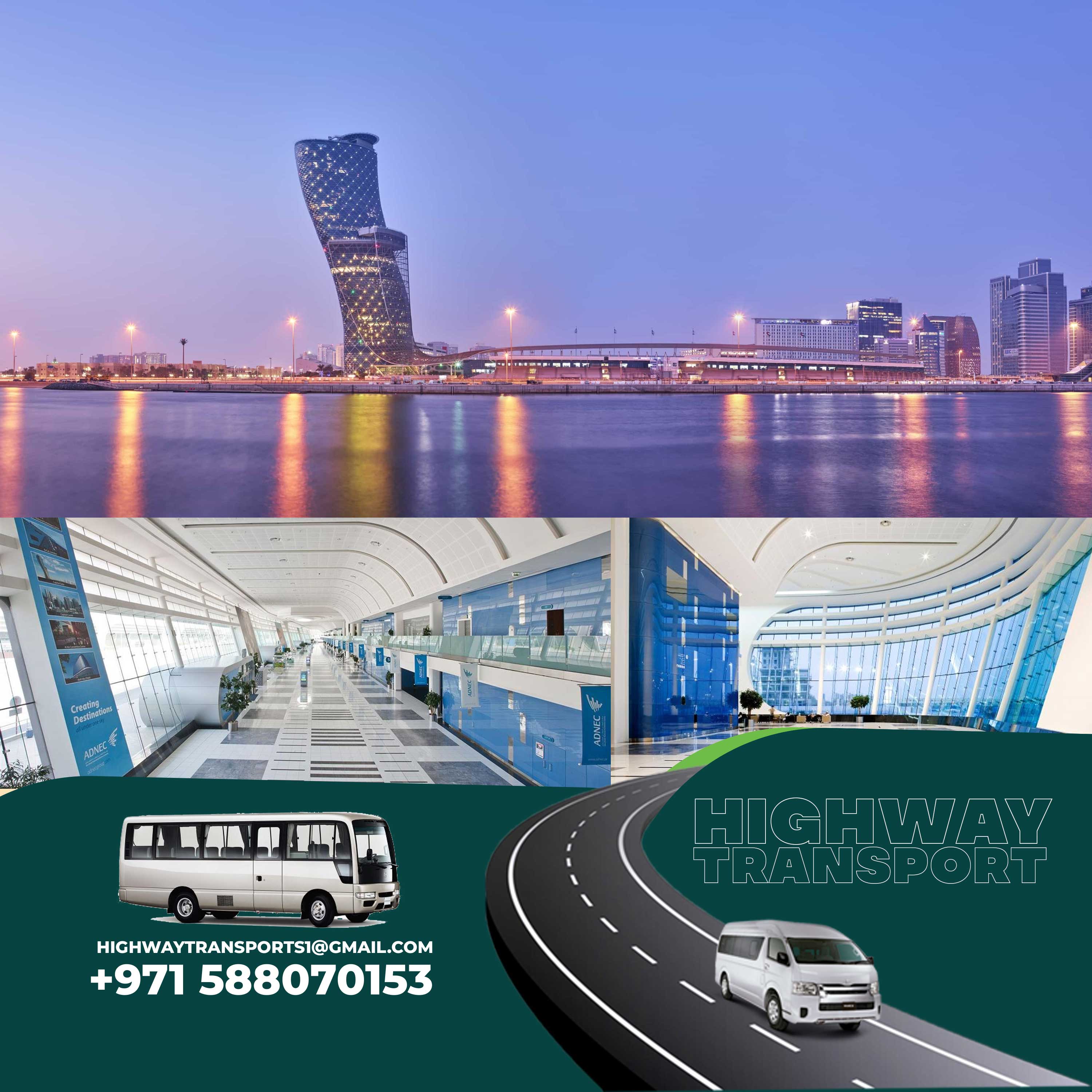 Abu Dhabi National Exhibition Centre showcasing events, services, and upcoming exhibitions